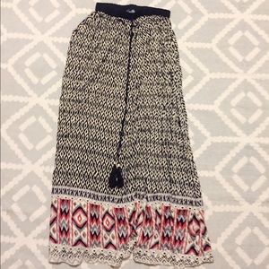 Tribal Maxi Skirt
