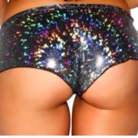 Sparkly rave bottoms