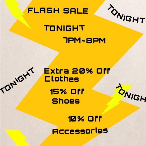 TONIGHT: FLASH SALE 7PM-8PM (SCORE MORE & BUNDLE)