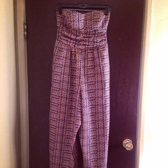 Pink And Navy Jumpsuit 💞