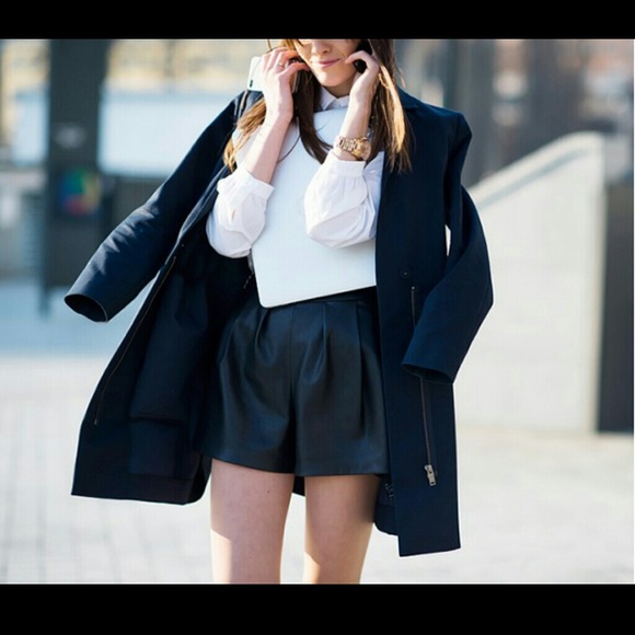 Leather Shorts