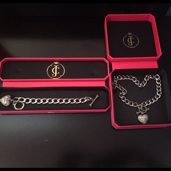 Juicy Couture Necklace and Bracelet Set. New