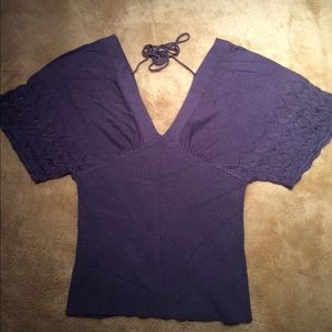 BCBG knit sweater blouse #nwnt