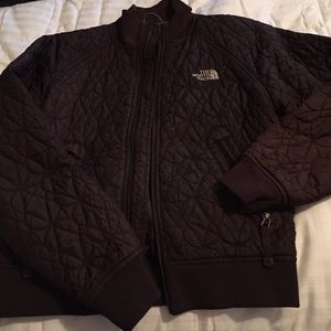 Brown northface jacket