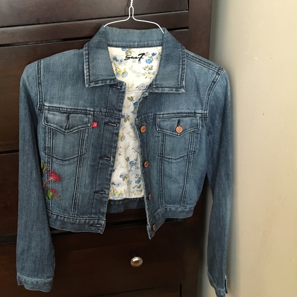 seven jean jacket