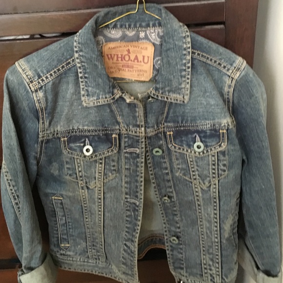 Who.A.U Denim Jacket