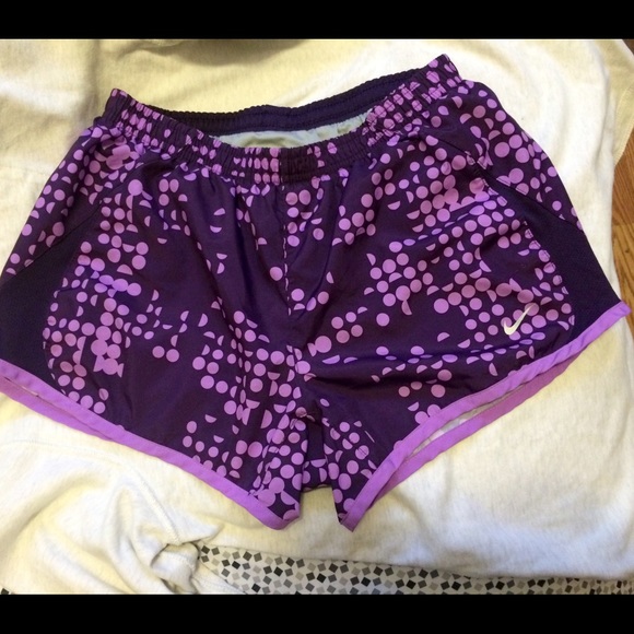 Nike Pants - 😈Nike purple workout shorts😈