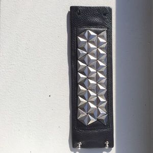 Eddie Borgo leather cuff