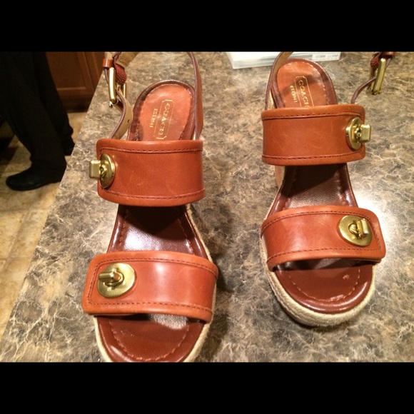 Coach wedges