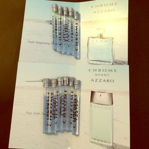 Chrome Azzaro  & chrome sport perfume