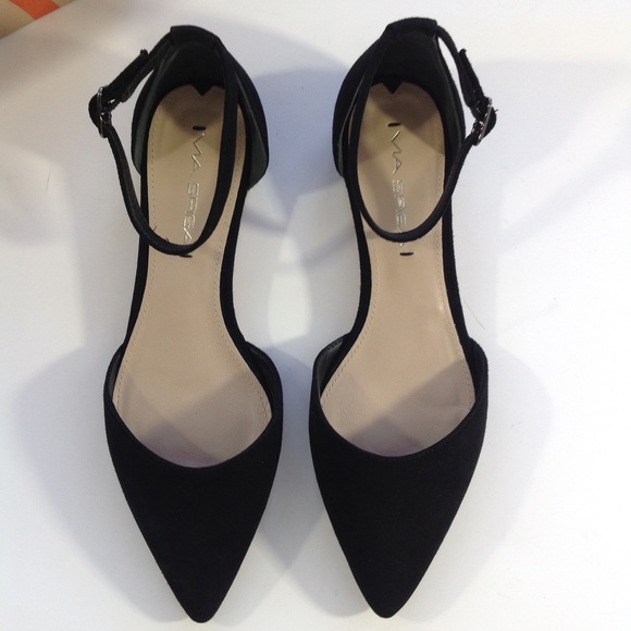 SOLD! NEW VIA SPIGA suede leather d'Orsay shoes 6 - Picture 2 of 4