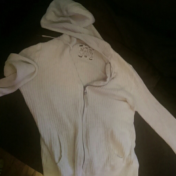 Light zip up hoodie