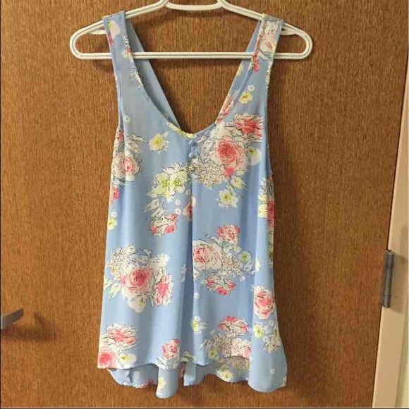 Floral tank top NWOT - Picture 1 of 2