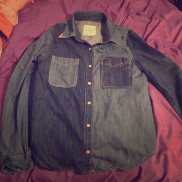 Denim shirt