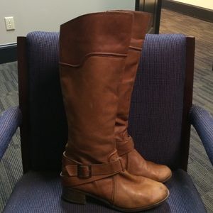 Seychelles Cognac Riding Boot Size 9