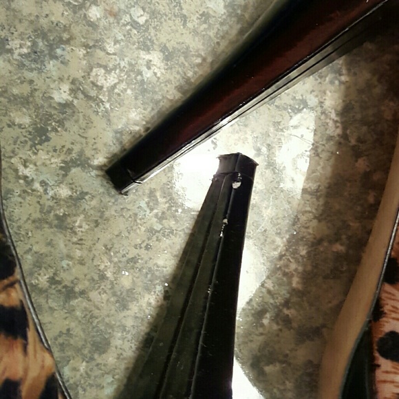 Steve Madden Peep toe leopard print heels - Picture 3 of 4