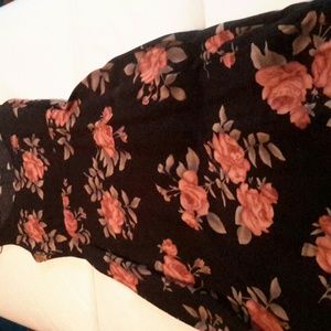 Mid-calf length dress