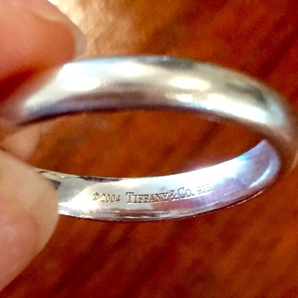 Authentic Tiffany Aquamarine Ring - Picture 3 of 4