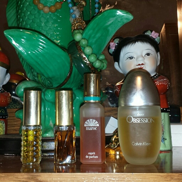 Authentic perfume(sheer obsession,maroc esprit)