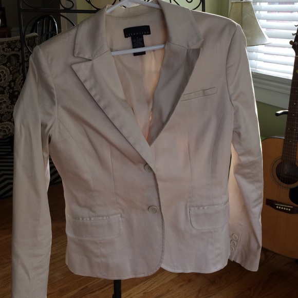 Cream blazer