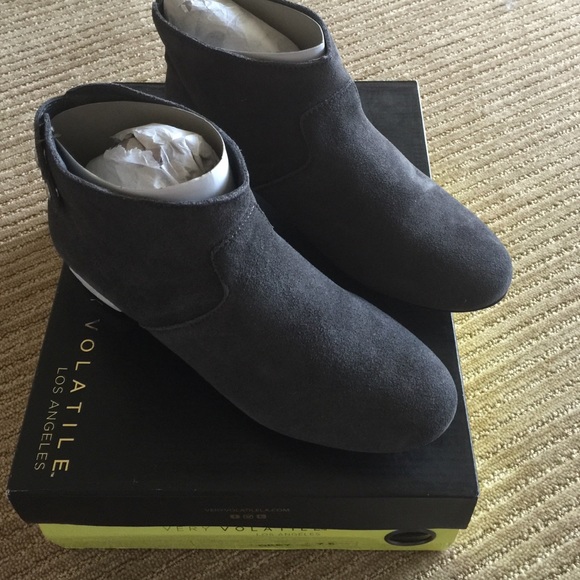 Very volatile sienna grey boots 7.5