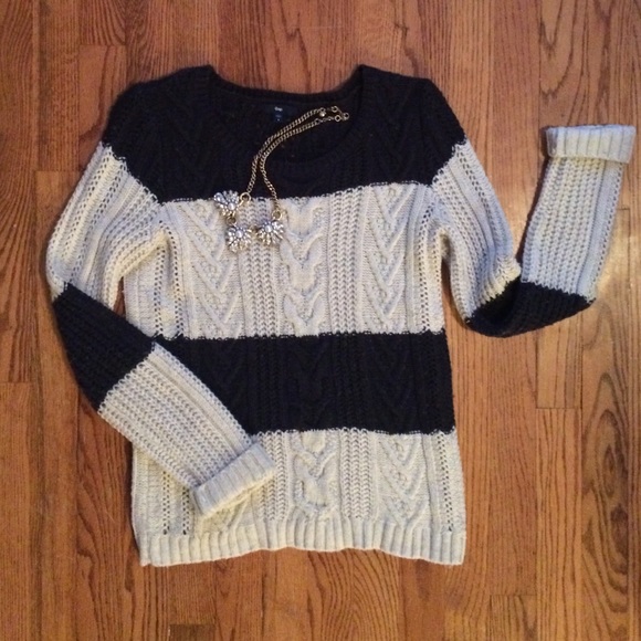 Striped Knit GAP Sweater
