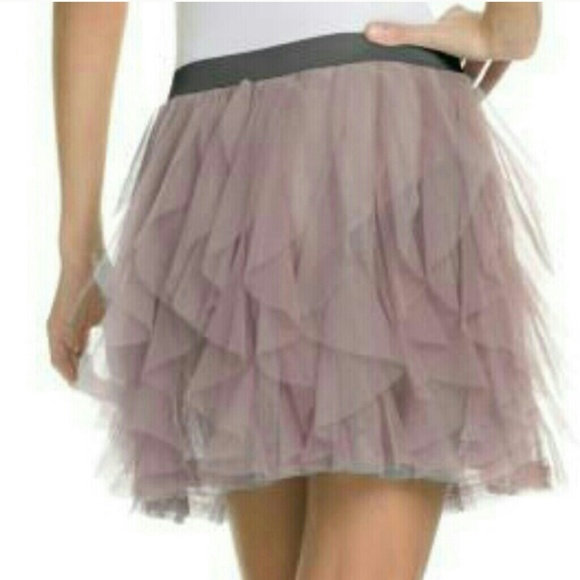 Runway Organza Ruffle Skirt