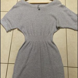 NWT Express silver tunic