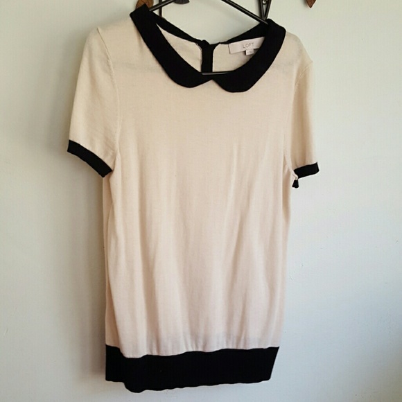 Loft short sleeve sweater