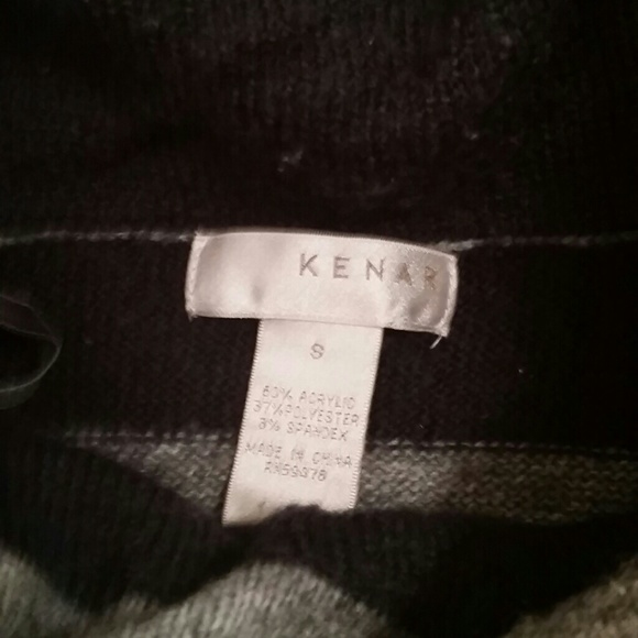 GRAY STRIPED SWEATER - Picture 4 of 5