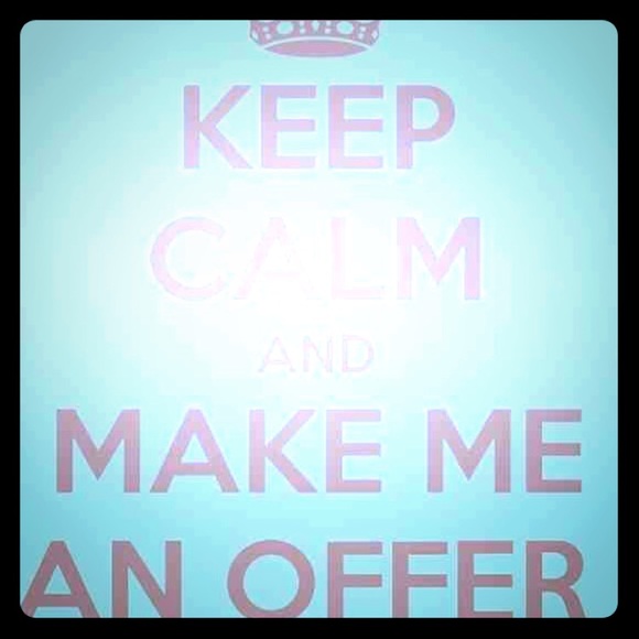 MAKE ME AN OFFER FOR ANYTHING IN MY CLOSET  !!!!!!
