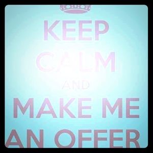 MAKE ME AN OFFER FOR ANYTHING IN MY CLOSET  !!!!!!
