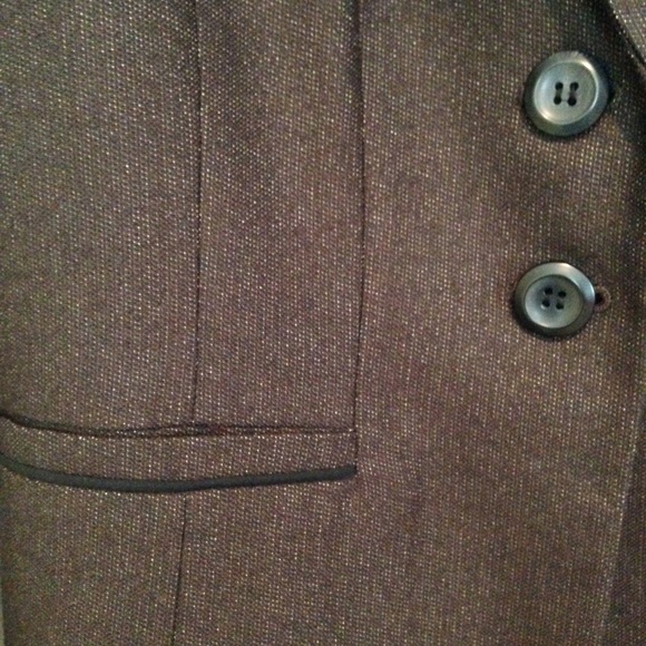NWOT Classiques Entier Brown Wool Blazer - Picture 2 of 4