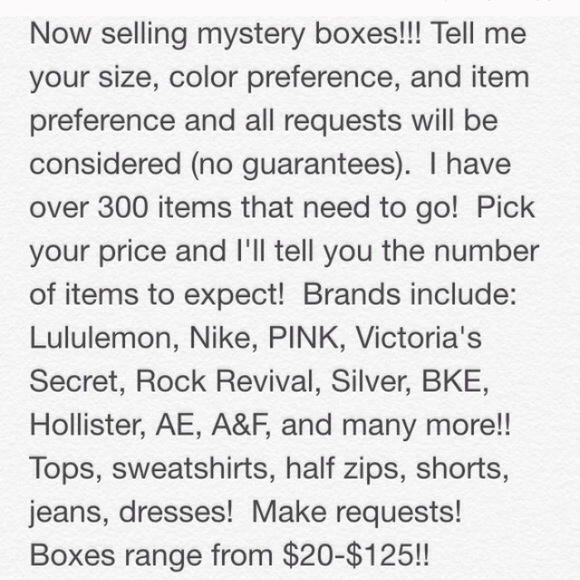 Mystery box for kyleemaley!