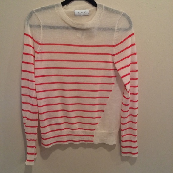 A.L.C. Sweaters - A.L.C sheer stripe sweater