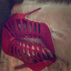 Red Caged Pumps *BrandNew*