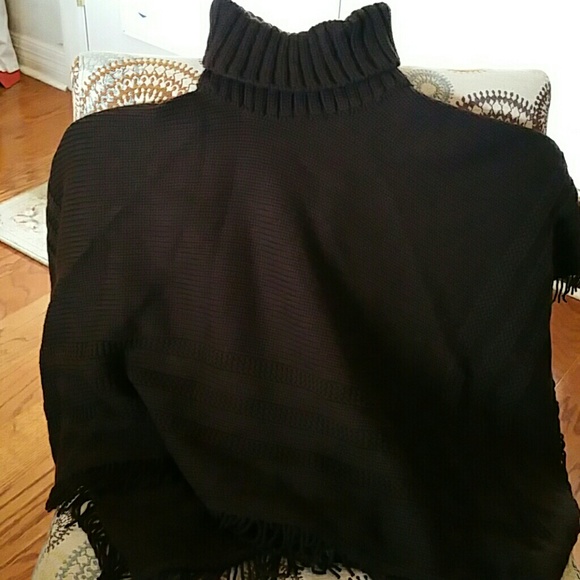Turtleneck Poncho