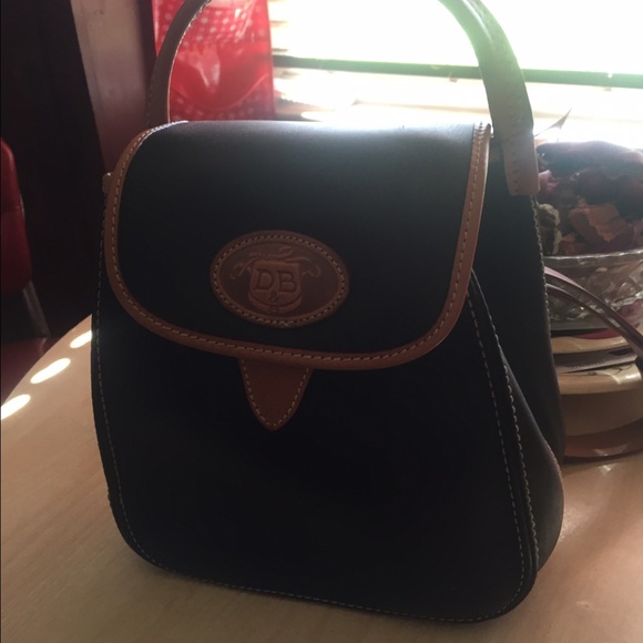 Auth Blk/Tan sm D&B backpack L/N condition