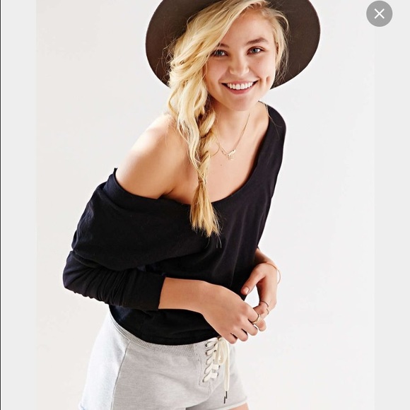 Urban outfitters off the shoulder top