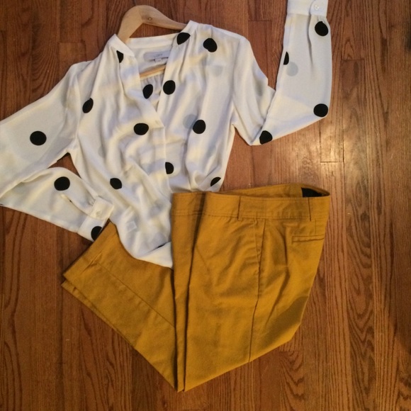 Mustard Yellow Chino Pants
