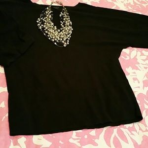 Talbots banded bottom top