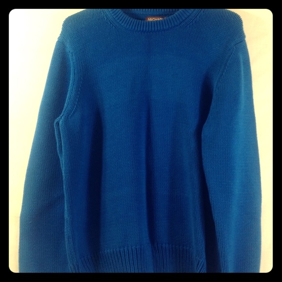 Michael Kors blue knit sweater