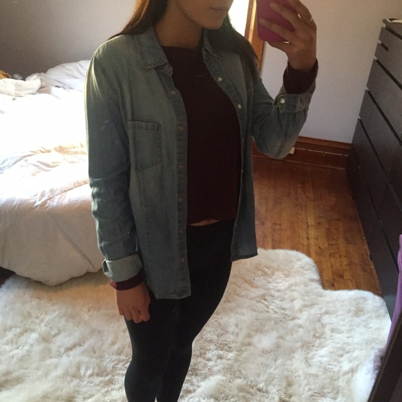Denim shirt
