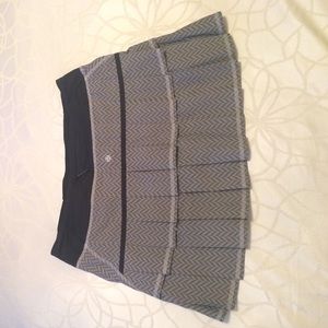 Gray Lululemon skirt