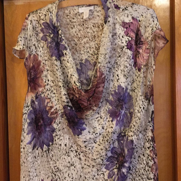 Charter Club Flowing Sleeveless Blouse. 20W