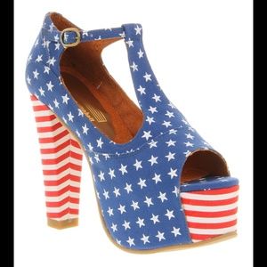Look alike Jeffrey Campbell Chunky American heels