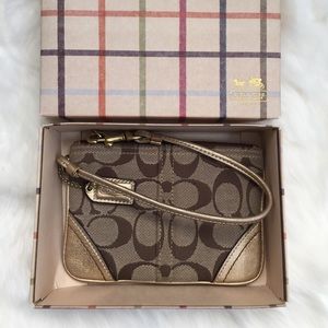Coach wristlet