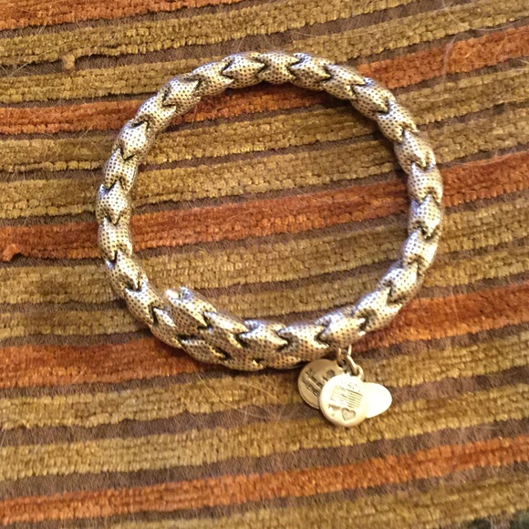 Alex And Ani Silver Wrap Bracelet