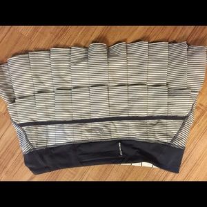 Lululemon Hyper Stripe Angel Wing Pacesetter skirt