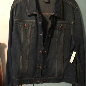NWT ladies XL denim jacket